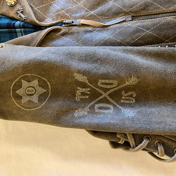 Double D Ranch Leather Jacket - Picture 5 of 11